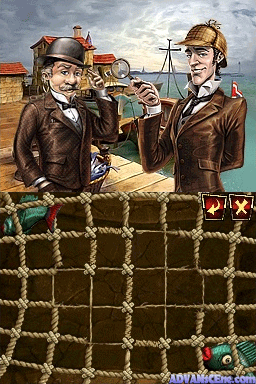 Sherlock Holmes and the Mystery of Osborne House screenshot 3 for Nintendo DS